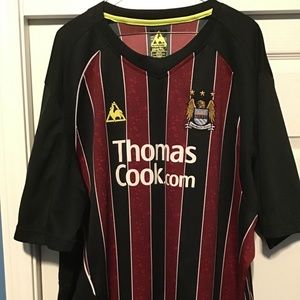 Manchester City Le Coq Sportif 3XL Soccer-Football-Futbol Jersey